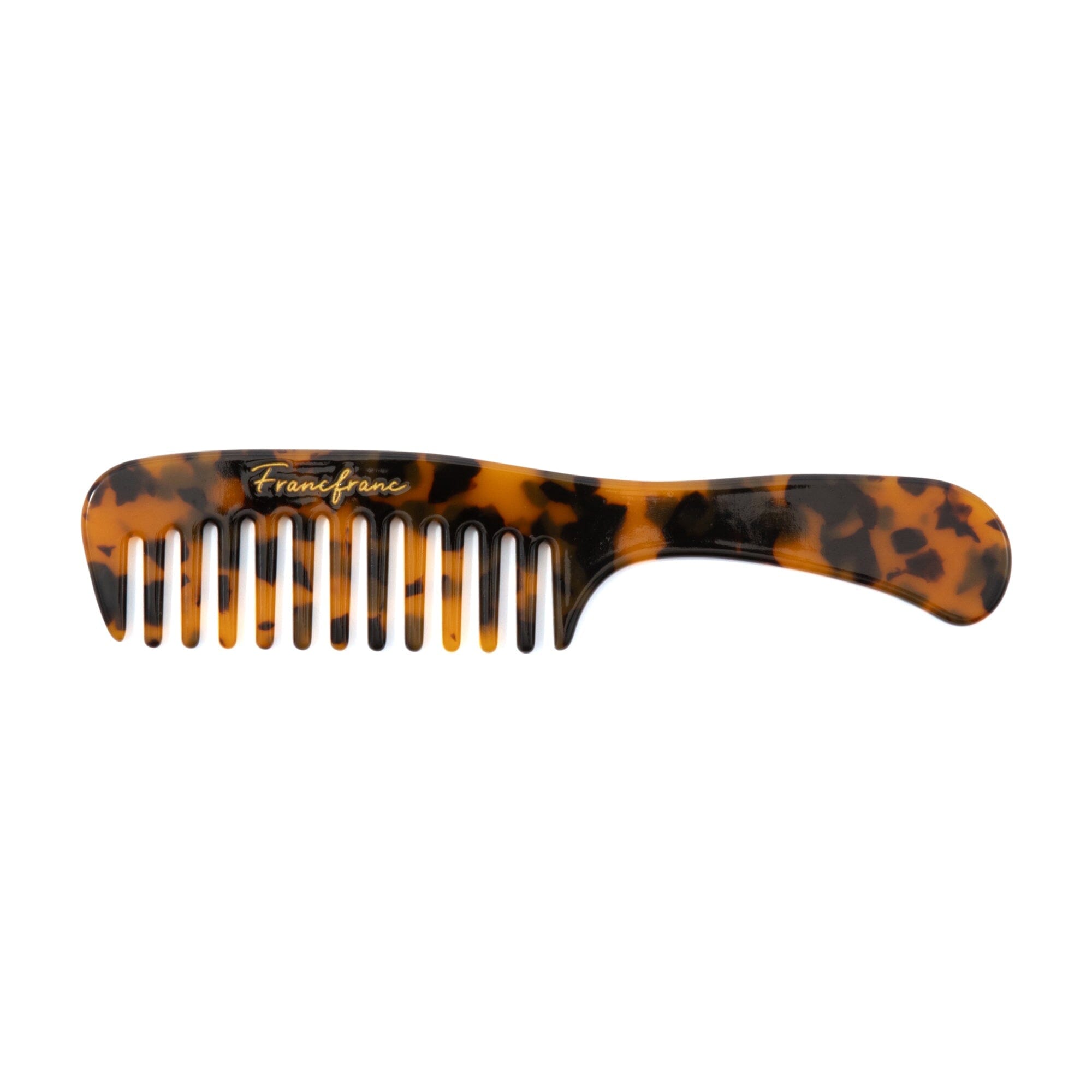 Compact Travel Comb with Pouch - Portable Hairbrush for Men & Women, Brown - Perfect for On-the-Go Grooming, Travel, Gym & Everyday Use
