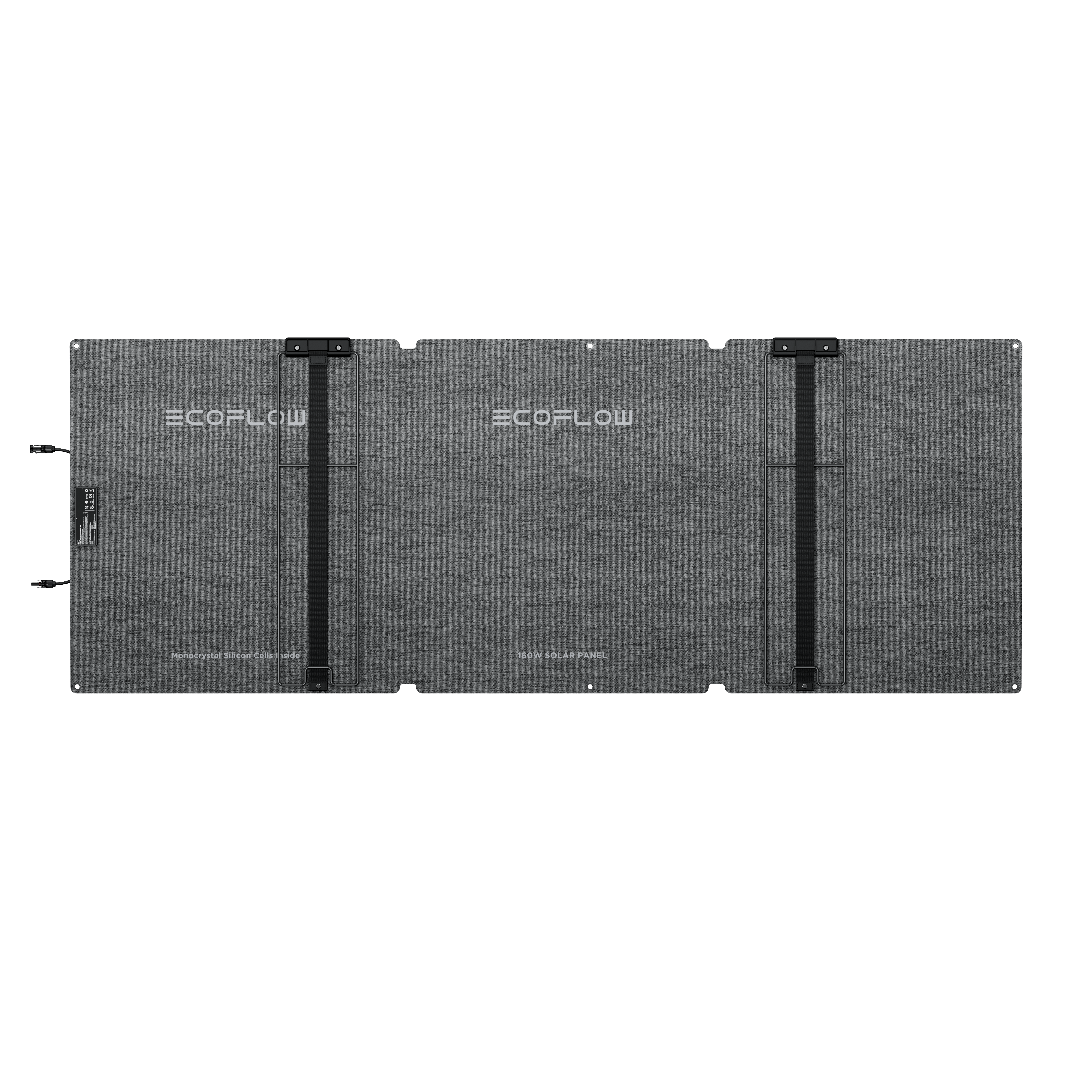 EcoFlow 160W Portable Solar Panel (2 Pack) - Lightweight Foldable Solar Charger for Camping, RV, Off-Grid Power & Emergency Backup