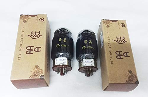 Matched Pair Shuguang Treasure KT88-Z Vacuum Tubes for Audio Amplifiers - High-End Valve Tubes for Guitar Amps, Hi-Fi Systems & Tube Preamps