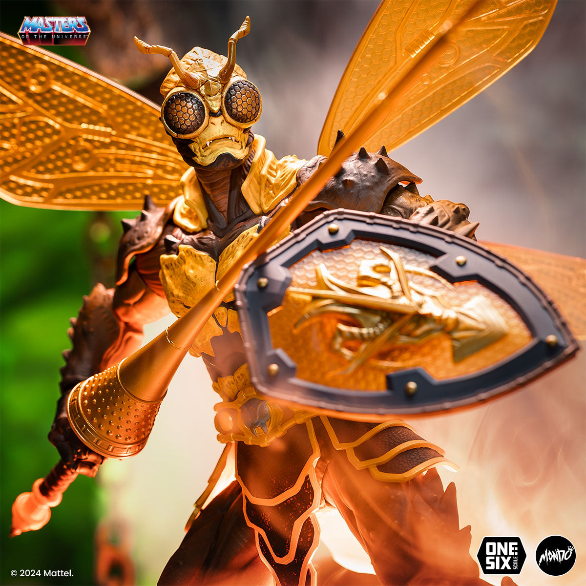 Masters of the Universe Buzz Off 1/6 Scale Action Figure - Timed Edition Collectible for Fans and Display - Perfect for Home Decor, Office Display, and Gift Giving
