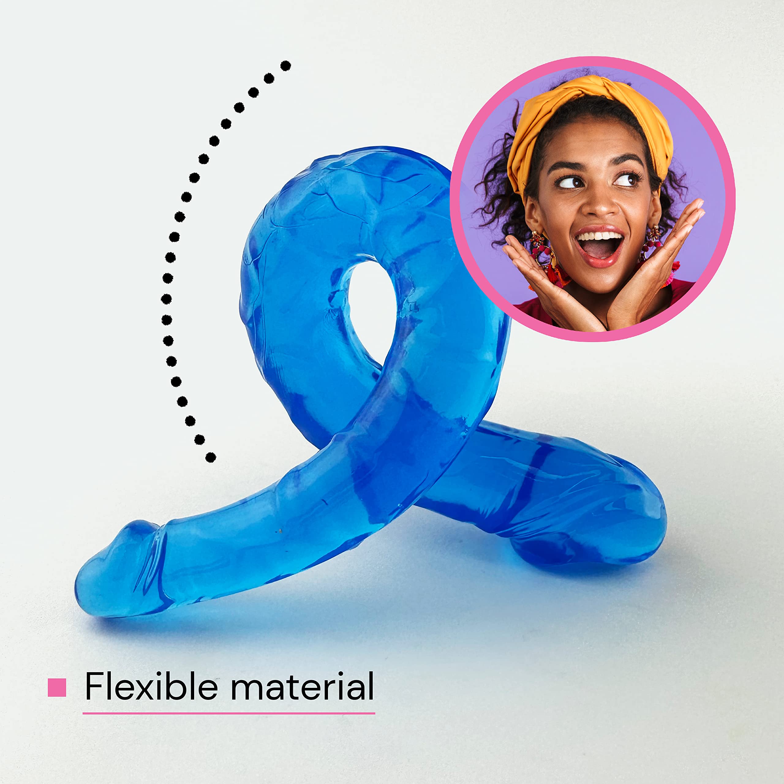 Realistic Double Dildo 29cm - Large Anal Sex Toy for Women & Couples - Dual Penetration Adult Toy with Suction Cup - Perfect for Spicing Up Relationships & Solo Play
