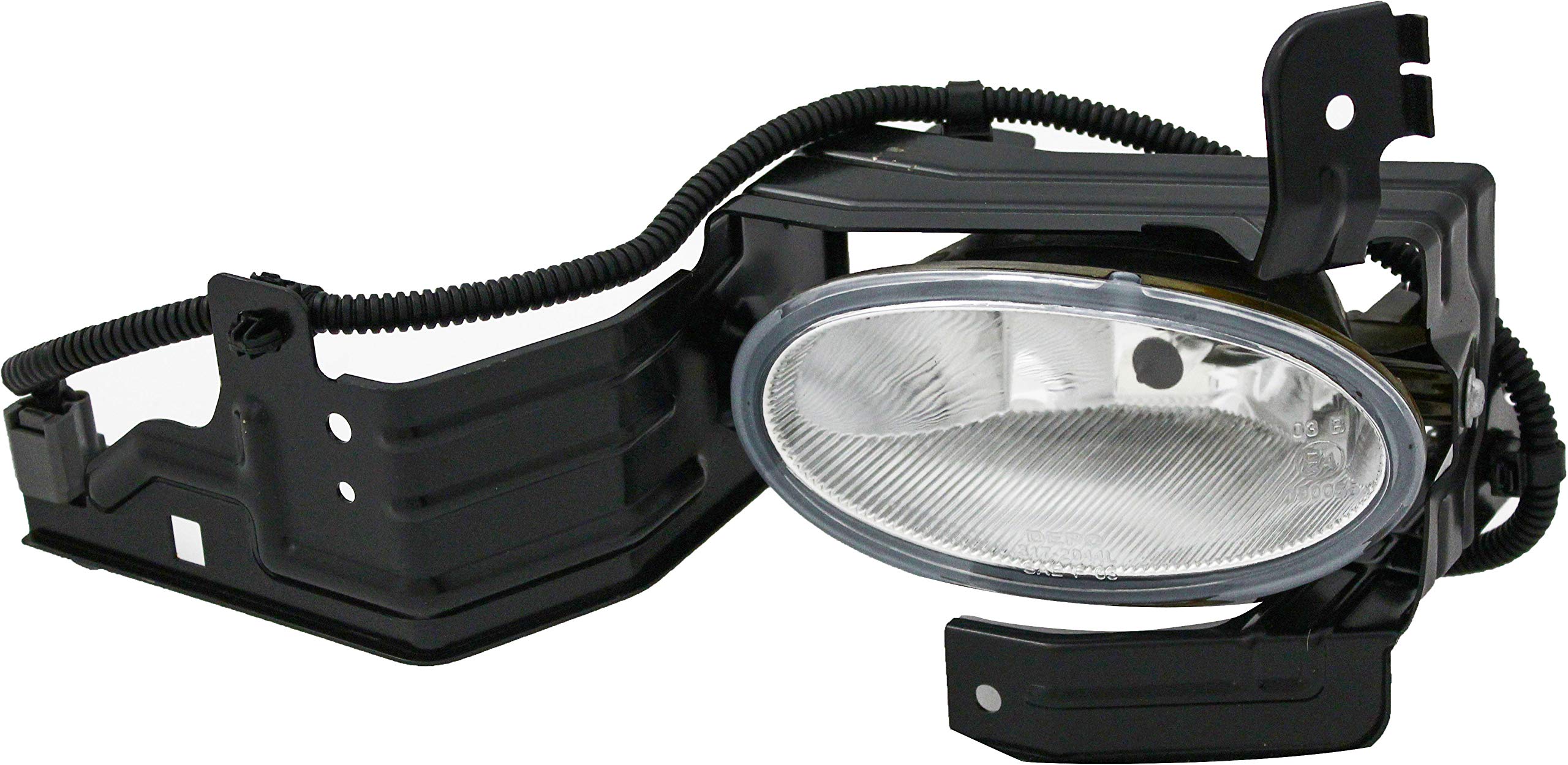 2011-2012 Honda Accord Sedan Fog Light Lamp - Left Side Driver Replacement - Perfect for Night Driving & Foggy Conditions