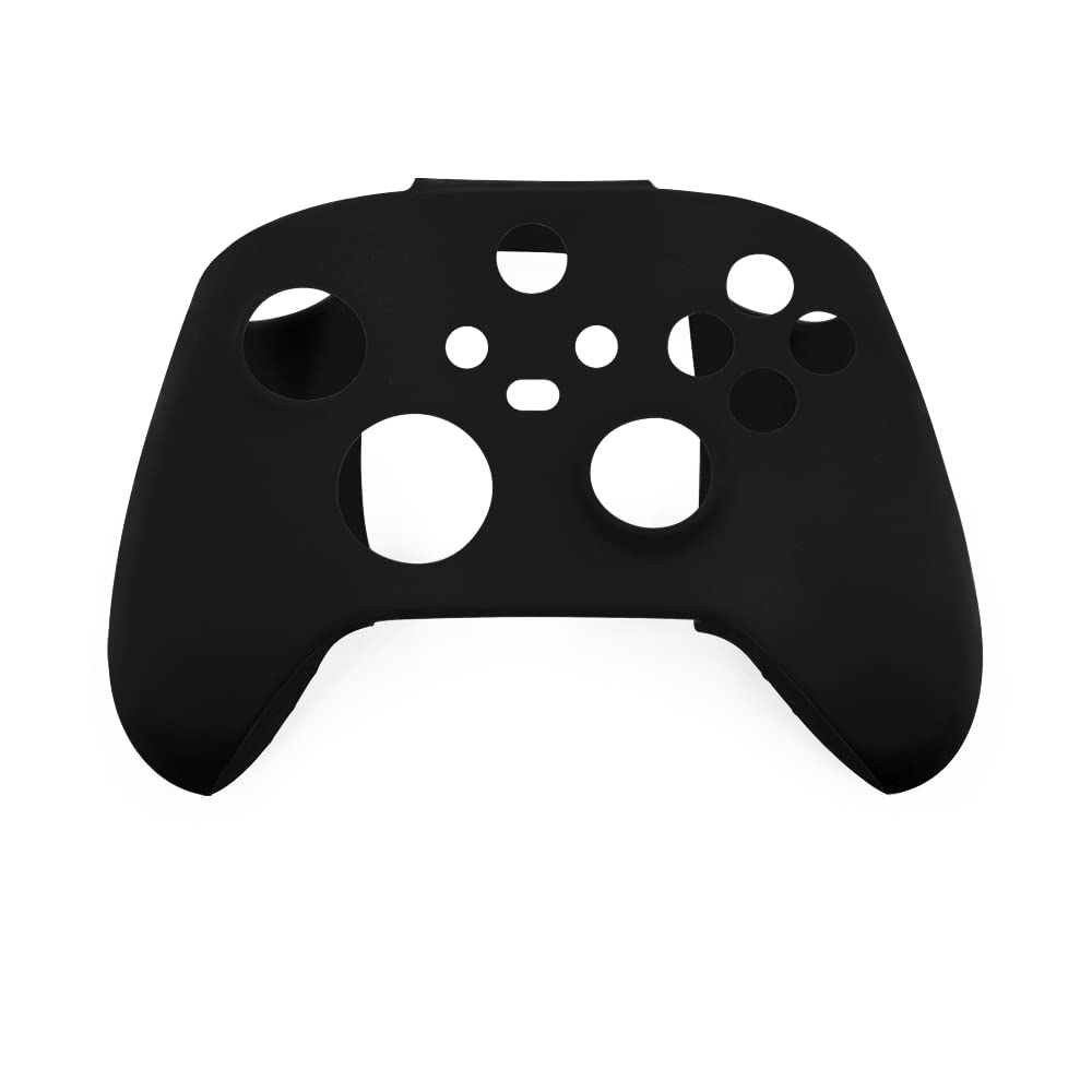 Anti-Slip Soft Silicone Protective Cover for Xbox Series X/S Controller - Non-Slip Grip, Shockproof Case (Black) - Perfect for Gaming, Travel & Long Play Sessions