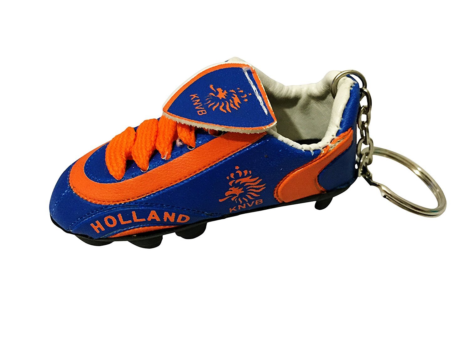 Football Soccer Futbol Mini Shoe Keychains KeyRings - Europe - Perfect Gift for Fans & Collectors, Ideal for Backpacks, Bags, and Keychains
