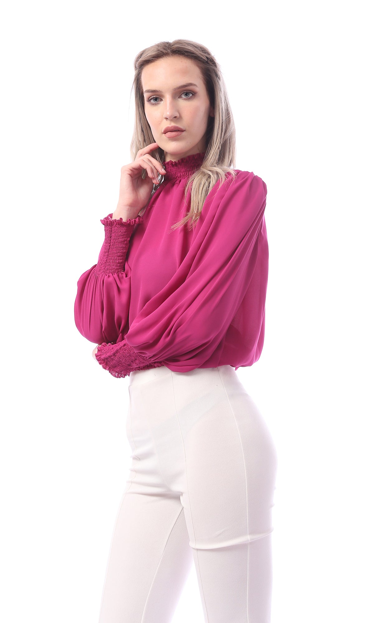 O168192 Women's Long Sleeve Tops - Comfortable Casual Blouse for Work & Everyday Wear | Perfect for Office, Dating & Fall Outfits