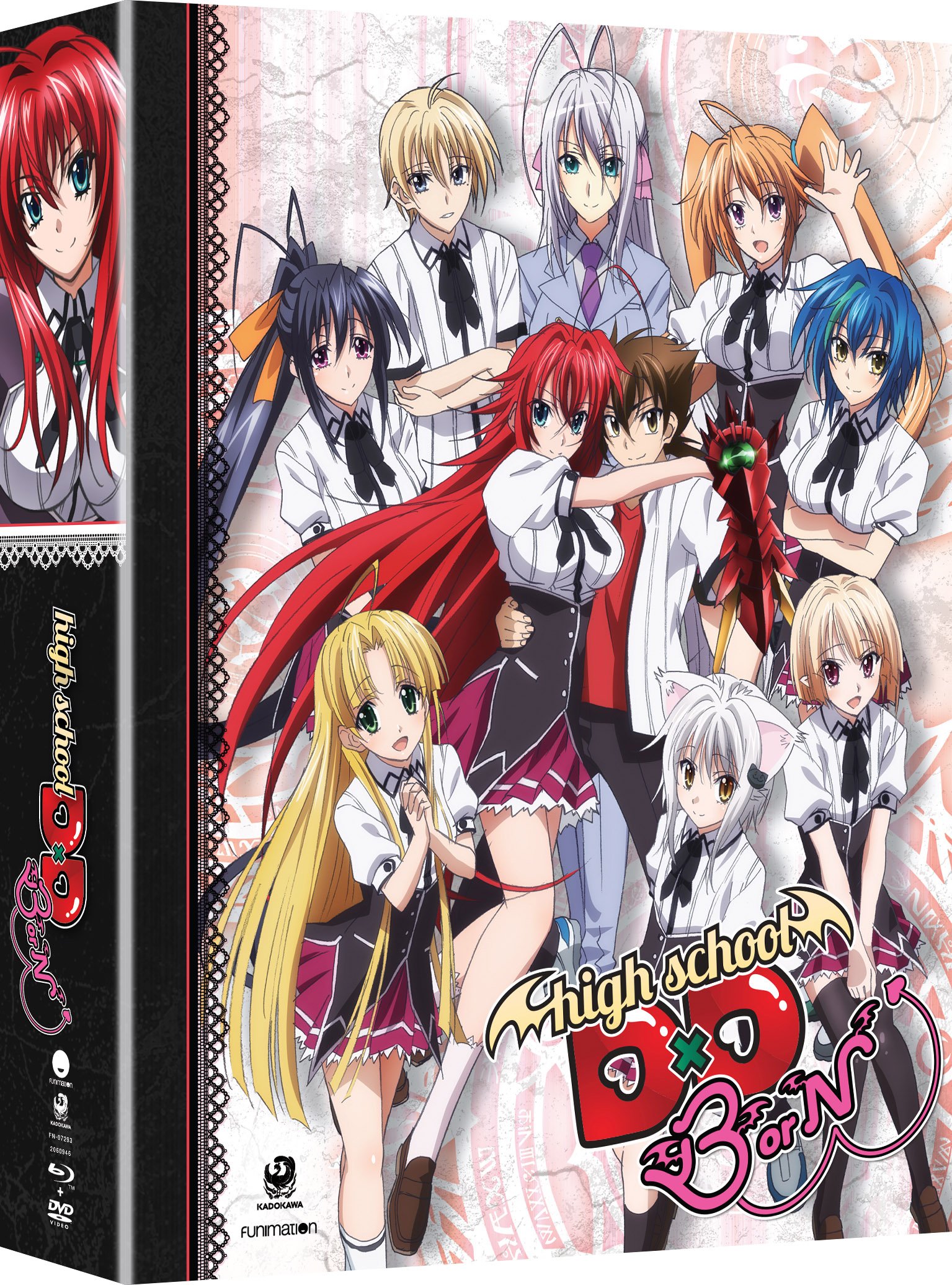 High School DxD BorN: Season 3 Blu-ray - Anime Collection for Fans, Perfect for Home Entertainment & Gift Giving