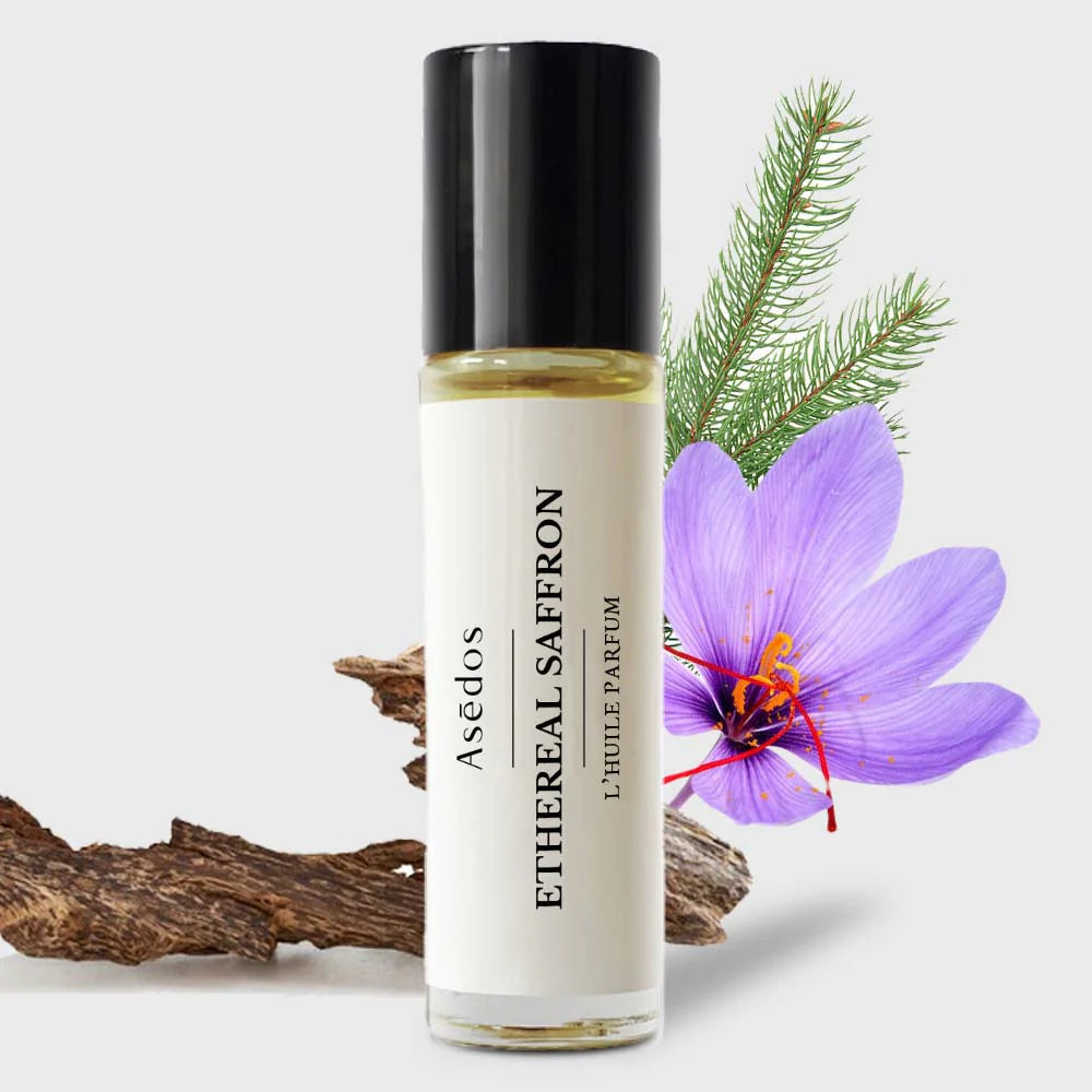 Premium Asēdos Perfume Oil Roll-On - Long Lasting Fragrance for Women & Men - Perfect for Daily Wear, Date Nights & Special Occasions