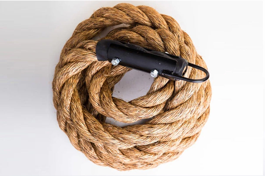 Premium Natural Manila Climbing Rope - Durable & Strong for Rock Climbing, Mountaineering & Outdoor Adventures | Perfect for Gym Training & Professional Use