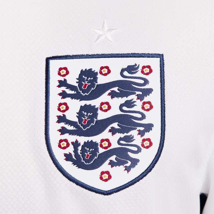 Nike 2024/25 England Home Men's Football Jersey - Authentic Official Soccer Shirt for Fans & Players - Perfect for Matchdays, Training & Casual Wear