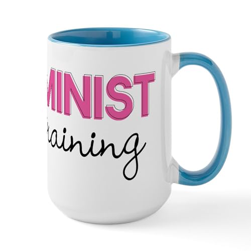 White/Blue Inside - Feminist In Training