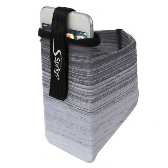 BANJEES Running Armband for iPhone & Smartphone - Gray Blitz - Secure & Adjustable Workout Phone Holder for Jogging, Gym & Fitness Activities