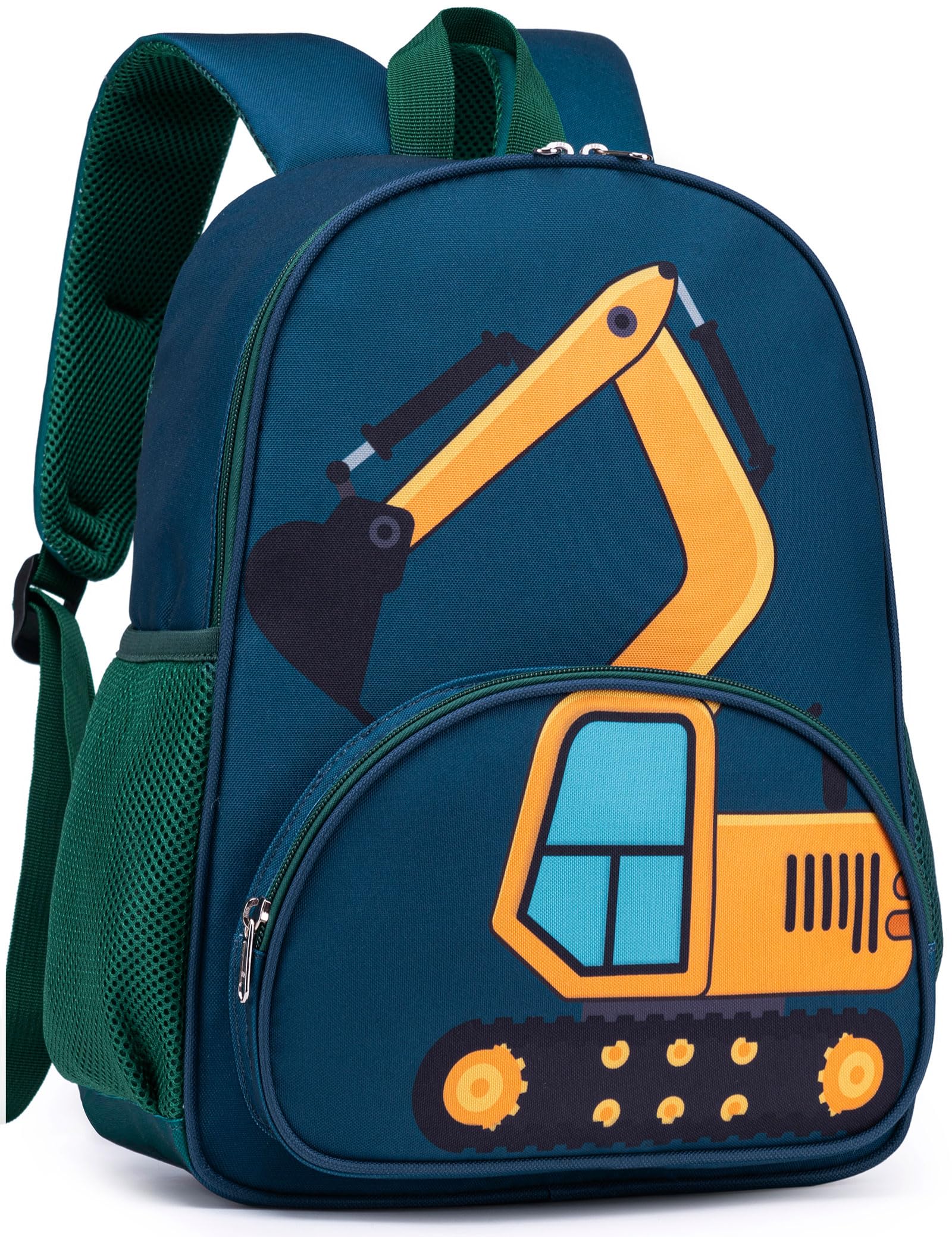 LOIDOU 15 Inch Toddler Backpack for Boys & Girls - Lightweight Kids School Backpack for Preschool, Kindergarten, Daycare & Travel - Adjustable Chest Strap - Perfect Book Bag for Ages 3-8 (Great for School, Field Trips & Family Outings)