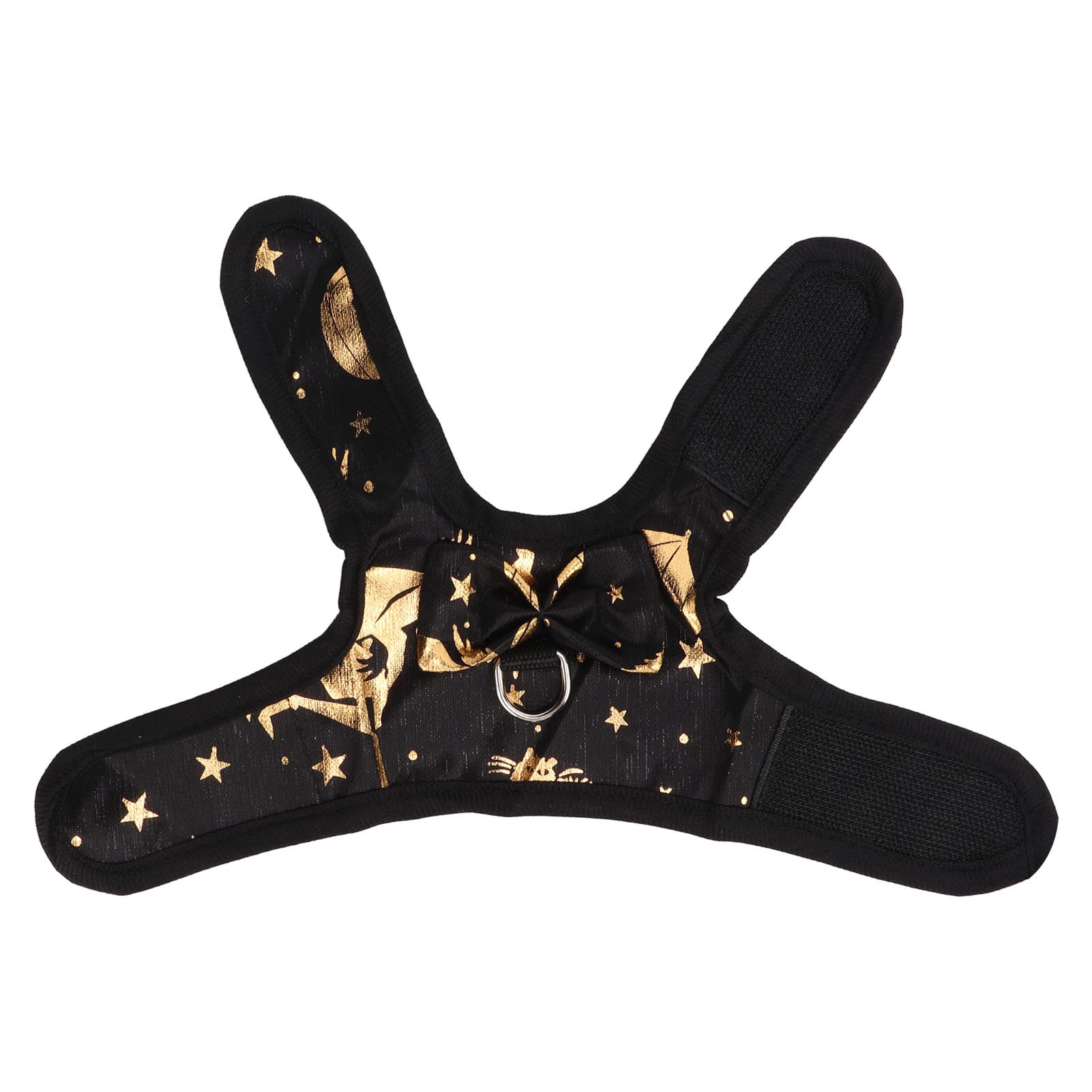 **Adjustable Breathable Rabbit Harness & Leash Set - Cute Pattern, Comfortable Fit for Small Pets (Ferret, Guinea Pig, Rabbit) - Perfect for Walks, Training & Outdoor Adventures**