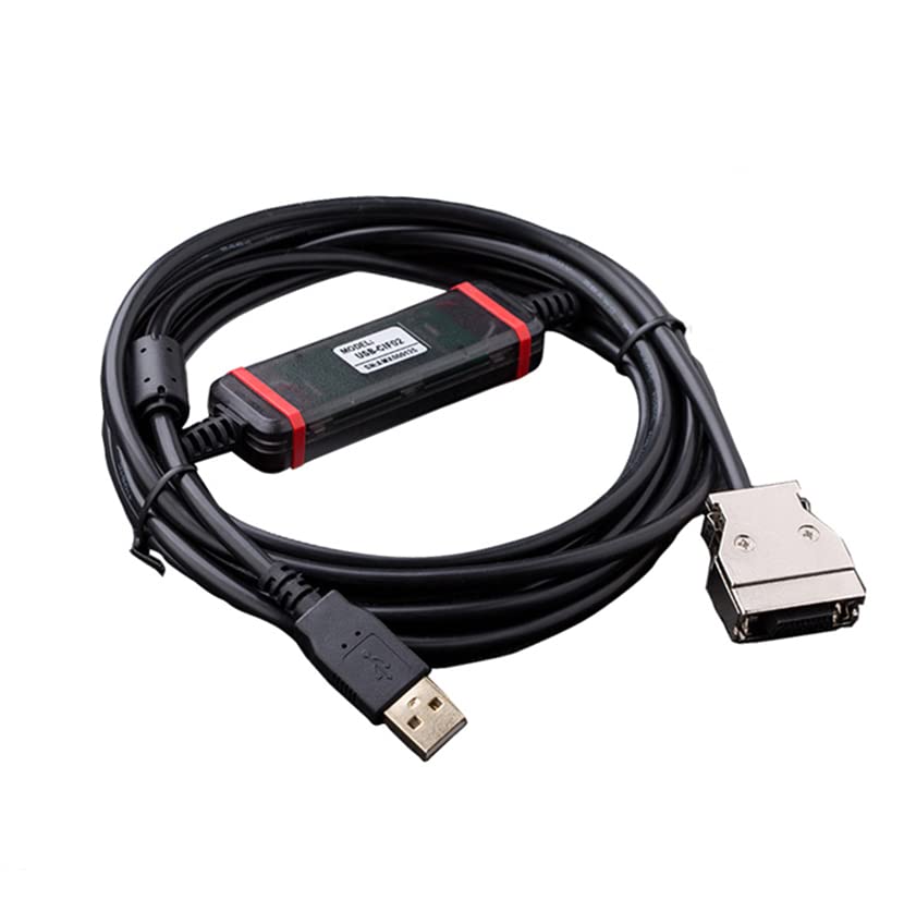 Original Title: ZzzaNa USB-CIF02 for CPM1A CMP2A PLC câble de Programmation téléchargement de données câble de Communication Puce FTDI modèle plaqué Or Câbles   Optimized Title: ZzzaNa USB-CIF02 Programming Cable for CPM1A CMP2A PLC - FTDI Gold-Plated Chip Data Communication & Download Cable - Ideal for Industrial Automation & PLC Programming