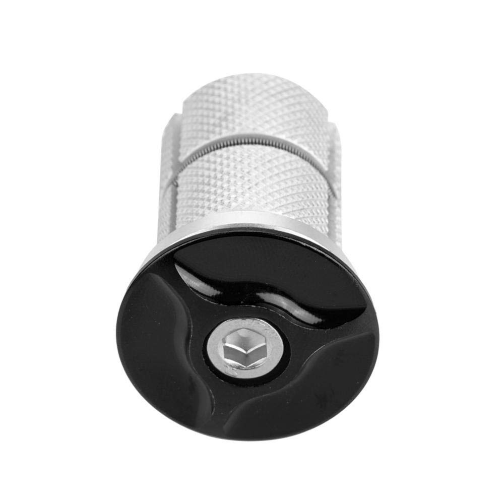 Keenso Bike Stem Headset - Lightweight Aluminum Alloy 1/1.25 Inch Fork Expander Top Cap for MTB/Road Bikes | Perfect for Cycling, Commuting & Mountain Biking