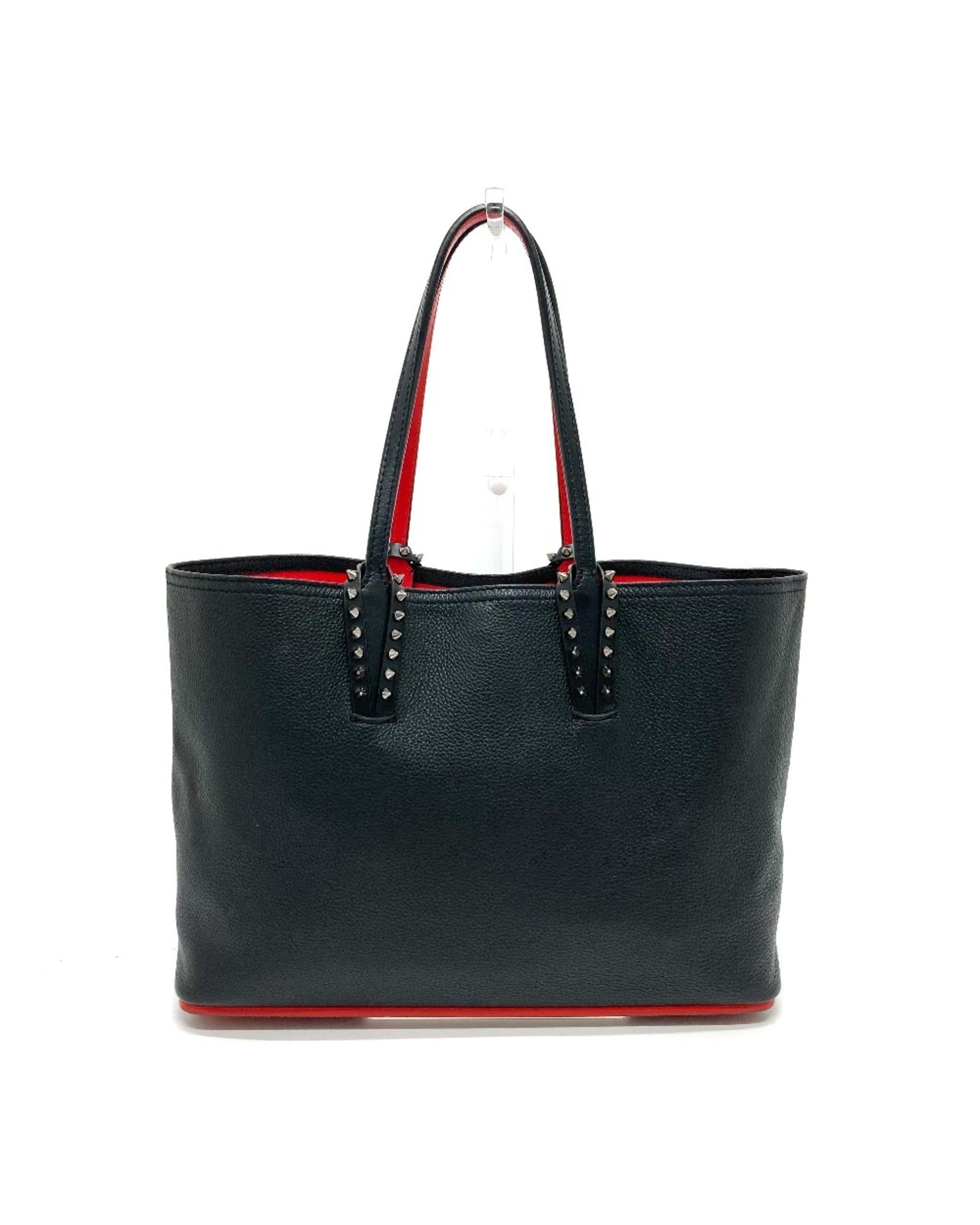 Stylish Cabata Spiked Leather Tote Bag for Women - Fashionable Handbag with Metal Studs for Work, Travel & Daily Use