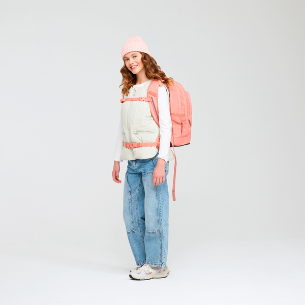 Satch Pack Nordic Coral - Stylish & Durable Backpack for Women & Men | Perfect for Travel, Work, School & Outdoor Adventures