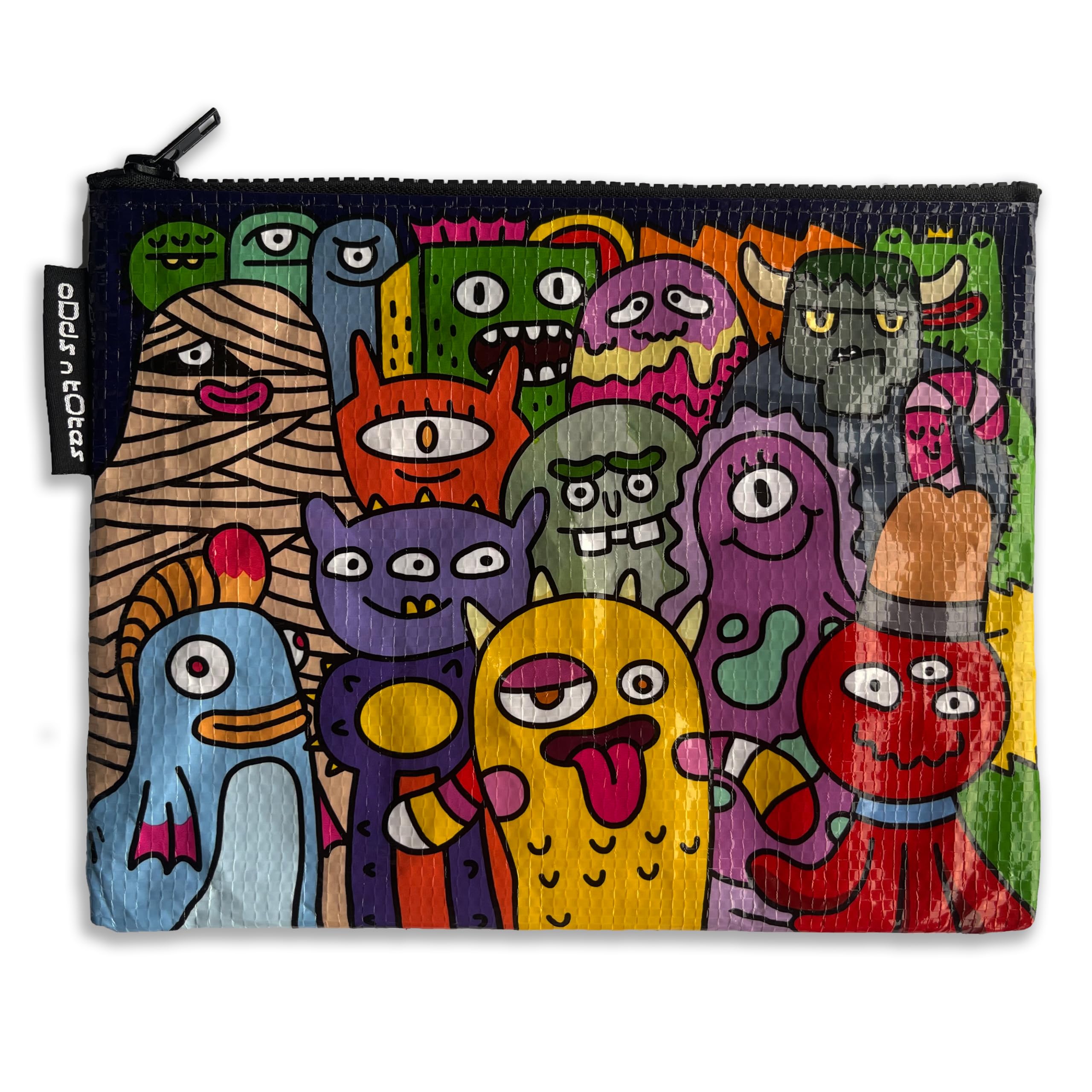 Waterproof Travel Zipper Pouch for Passport, Makeup & Documents - Small Organizer for Toiletries, Credit Cards & Essentials | Perfect for Airplane, Vacation & Business Trips