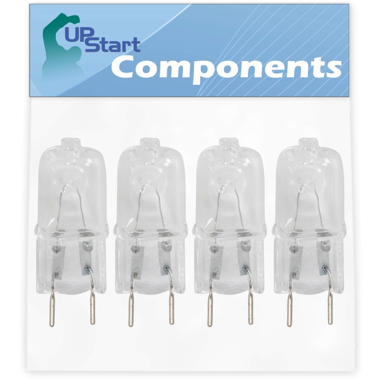 4-Pack 6912A40002E Microwave Oven Light Bulb Replacement - Compatible with Kenmore, Sears 72186003010 & LG Microwaves - Bright 40W Appliance Bulb for Kitchen Lighting & Easy DIY Installation
