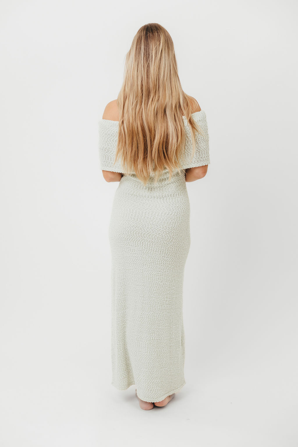 Brit Maxi Dress in Seafoam Green - Bump Friendly Maternity Dress for Pregnancy | Perfect for Baby Showers, Beach Vacations & Summer Outfits