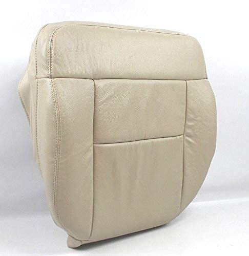 2004 Ford F150 Leather Seat Cover Replacement - Light Parchment Tan Passenger Bottom Seat Cover | Durable & Custom Fit | Perfect for Car Interior Upgrade, Road Trips & Daily Commute