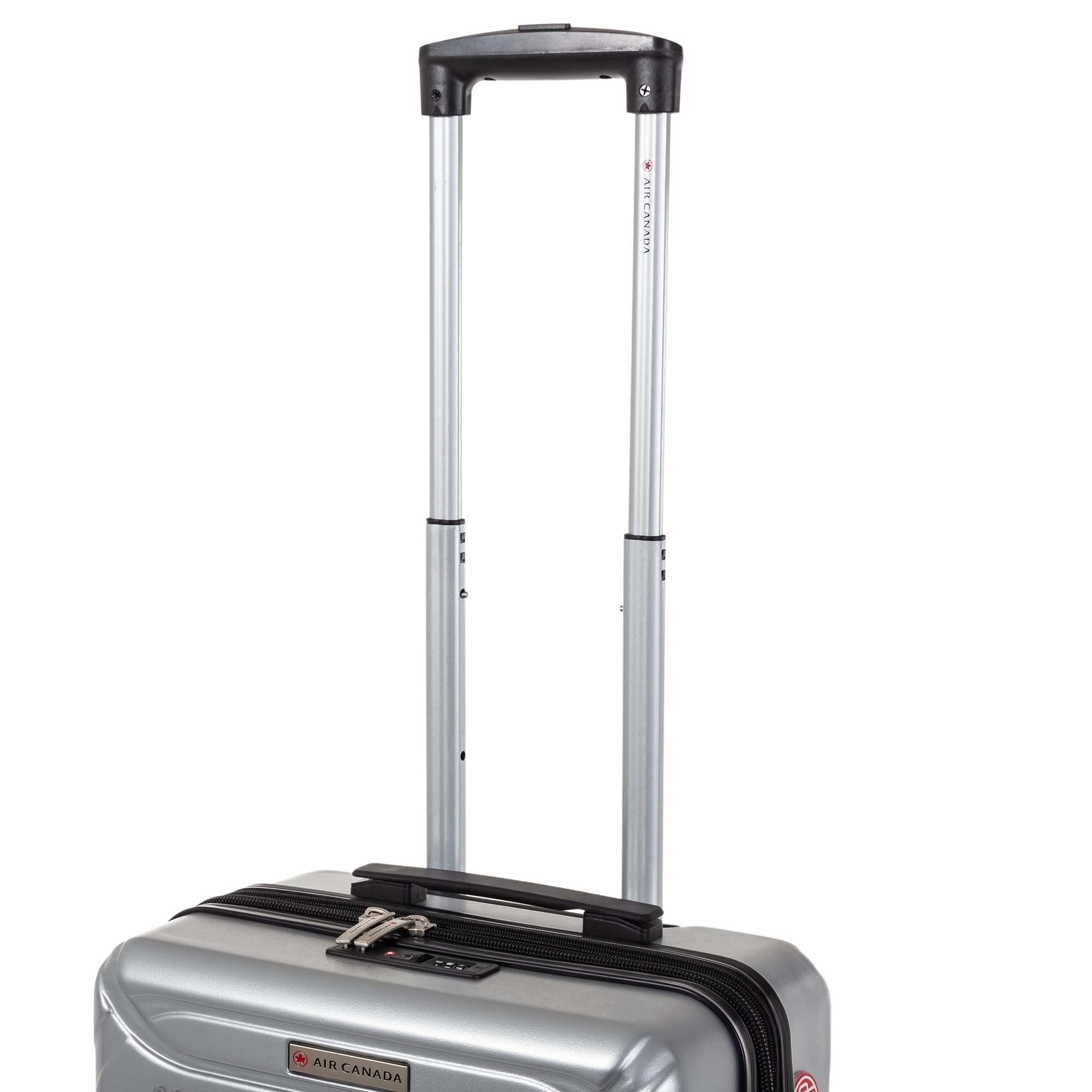 Air Canada Milan Carry On Hardside Expandable Luggage - Lightweight Spinner Suitcase for Travel, Business Trips & Weekend Getaways