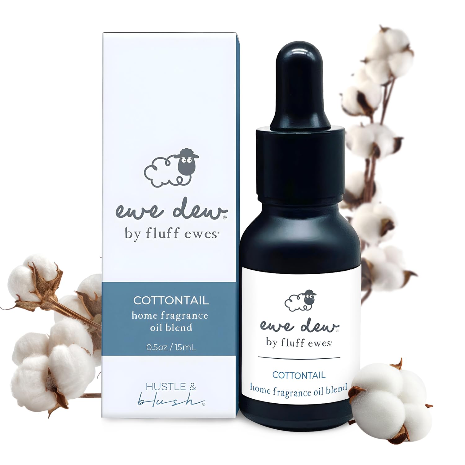 15ml Cottontail Laundry Essential Oil Blend - Natural Fragrance Oil for Dryer Balls, Wool Balls, Diffusers & Candle Making | Fresh Scent for Soft, Aromatic Laundry (Home & Spa Use)