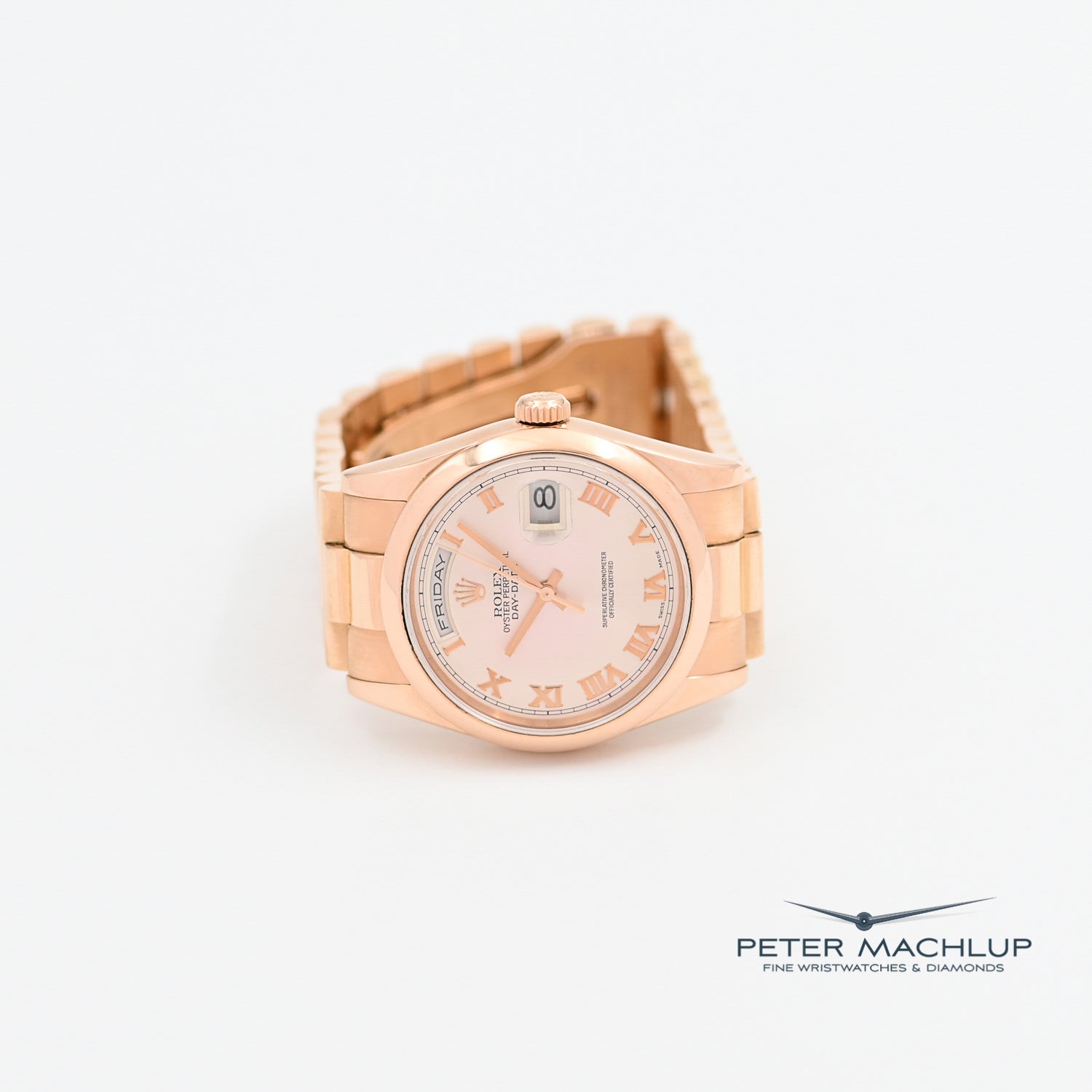 Rolex Day-Date 36mm 18K Gold Men's Watch - Luxury Automatic Timepiece for Business & Formal Occasions
