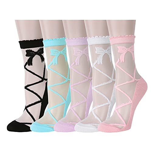5 Pack-bowknot Argyle