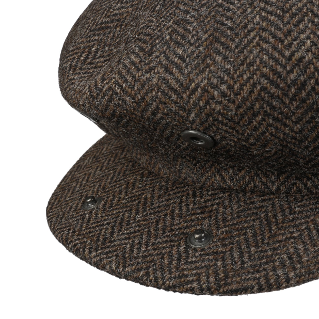 Bailey 1922 Galvin Herringbone Flat Cap for Men - Classic Wool Newsboy Hat for Casual & Formal Wear | Perfect for Fall, Winter & Outdoor Events