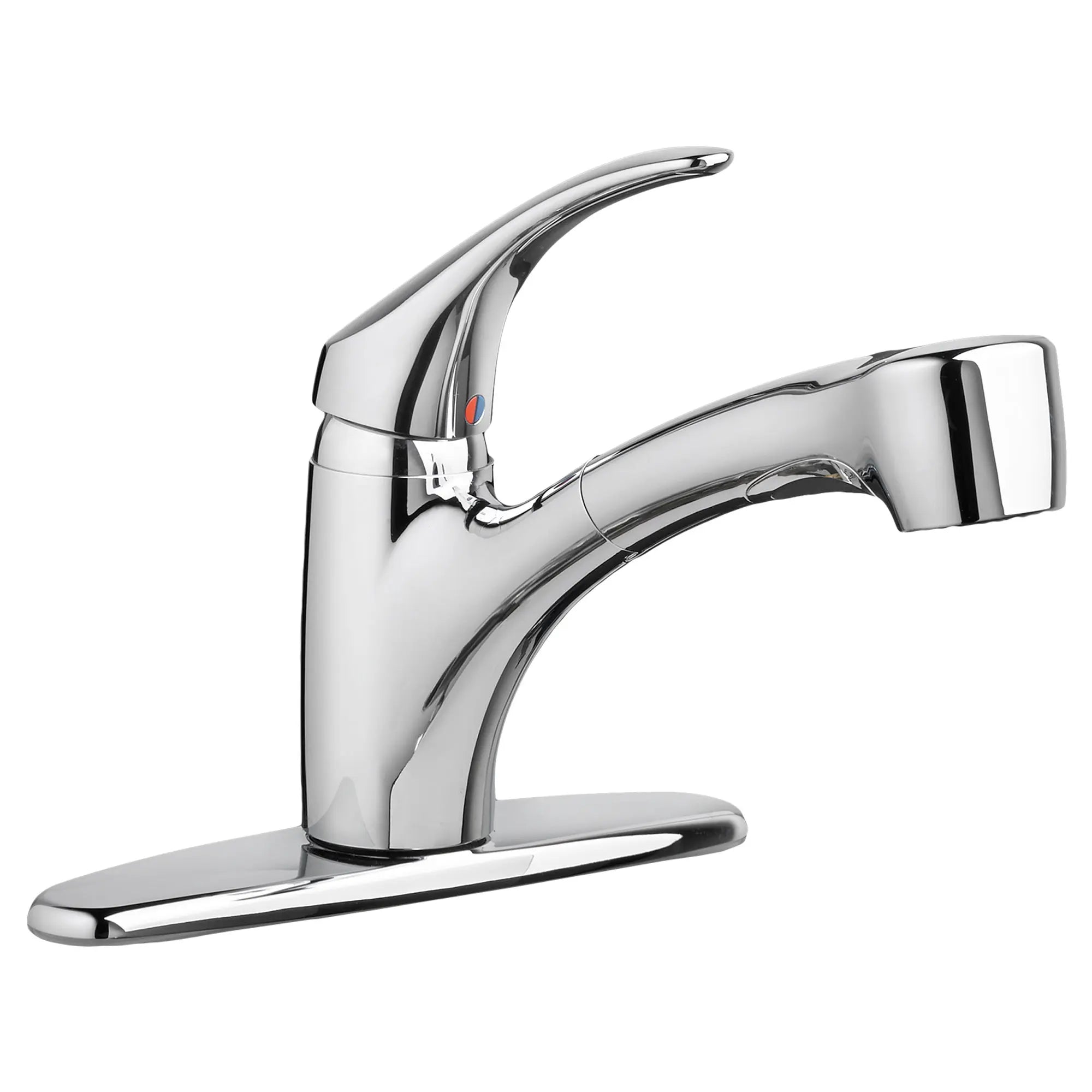 Edgemere Single Handle Pull Out Kitchen Faucet - Stainless Steel with High Arc Spout for Modern Sink | Perfect for Washing Dishes, Filling Pots & Cleaning Countertops