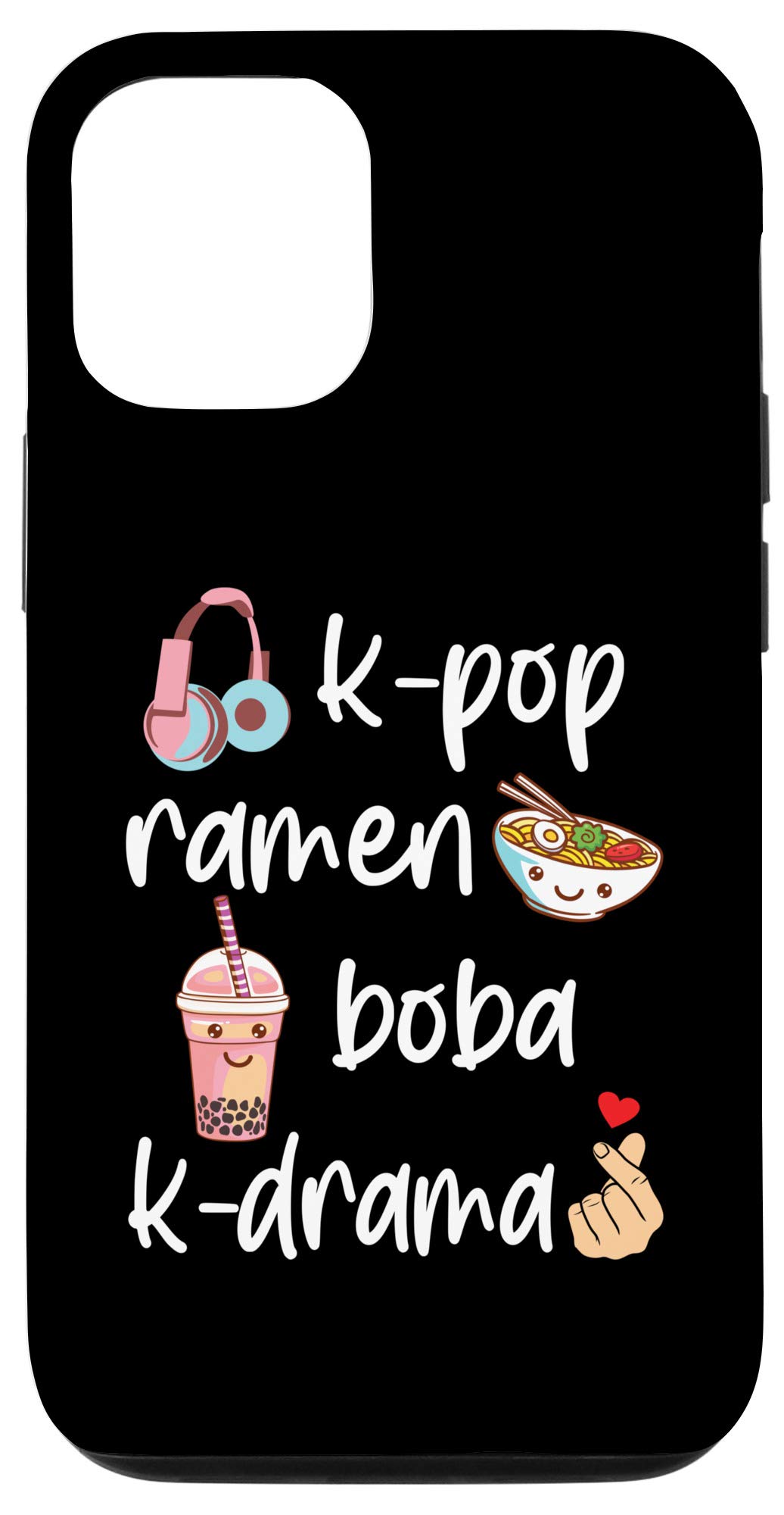 iPhone 12/12 Pro K-Pop Fashion Case - Korean K-Drama & K-Pop Merchandise - Perfect for Fans, Concerts & Daily Use