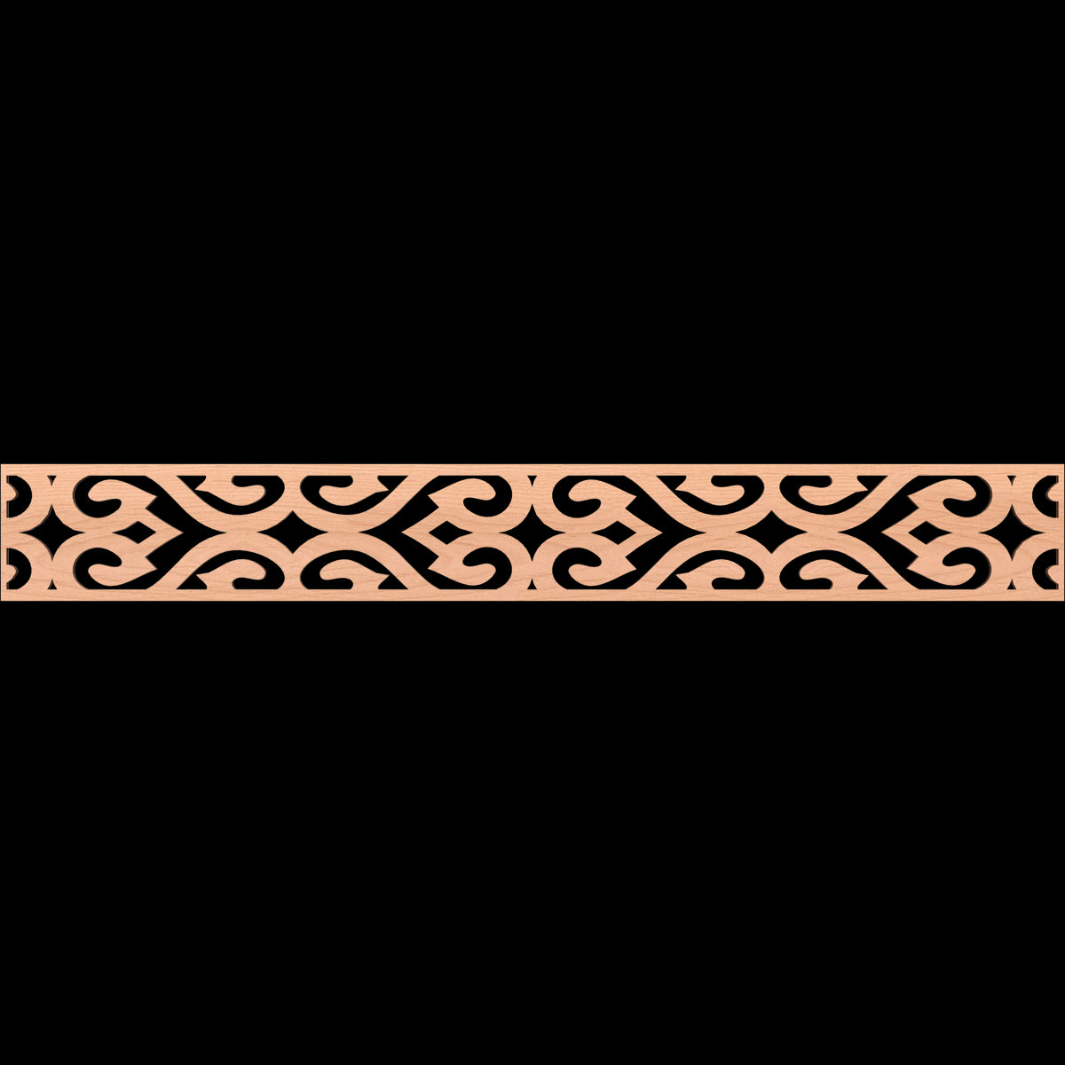 Keene Fretwork Moulding - Decorative Wood Trim for Home & Furniture | Perfect for DIY Projects, Wall Paneling, and Cabinet Accents