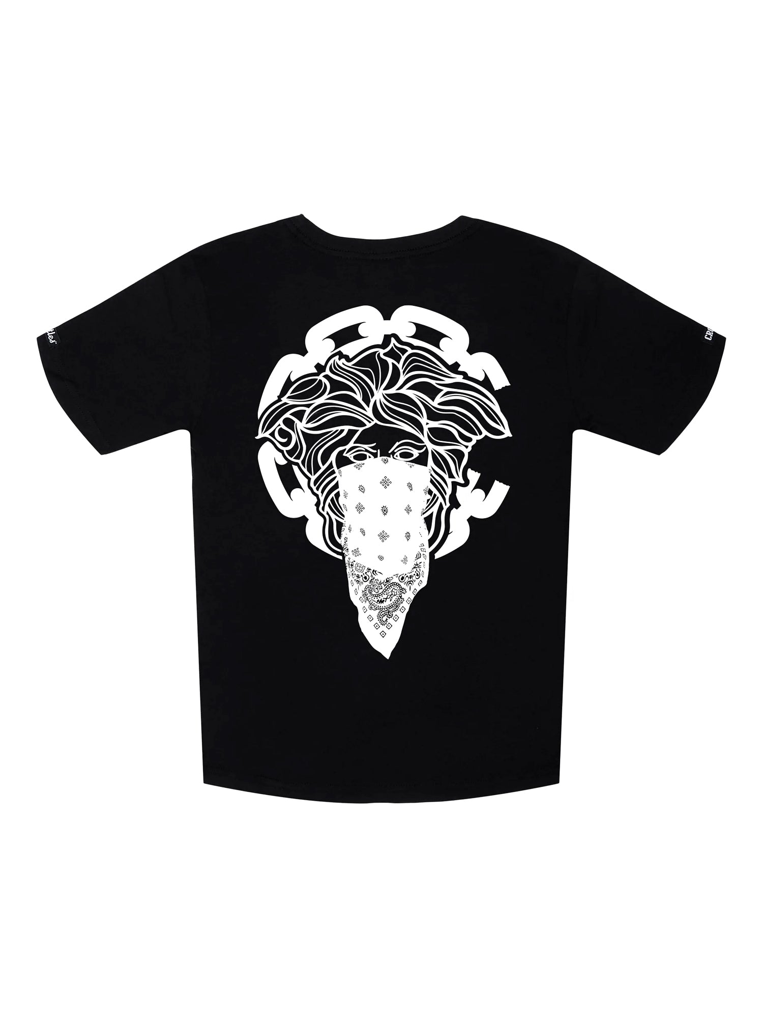 Crooks & Castles Youth Boys Core Bandito Graphic T-Shirt - Cool Streetwear Tee for Kids - Perfect for Casual Wear, School, and Everyday Outfits