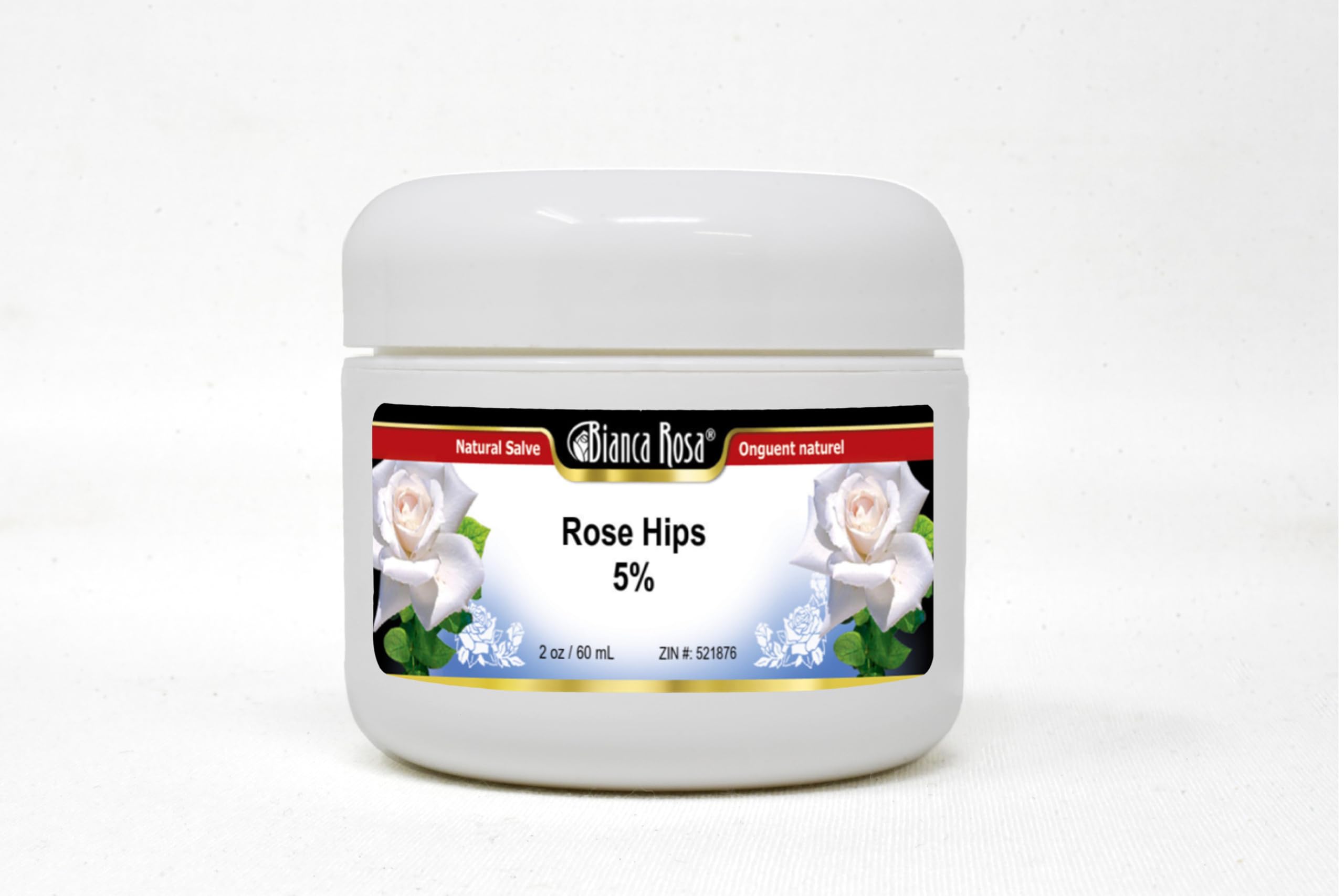 Rose Hips 5% Salve (2 oz, 3-Pack) – Natural Skin Care for Dryness & Irritation – Perfect for Hands, Cuticles & Sensitive Areas
