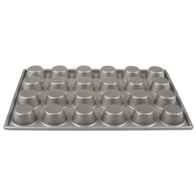 24-Cup Standard Muffin Pan - Nonstick Baking Tray for Cupcakes, Muffins & Mini Pies | Perfect for Home Baking, Parties & Holiday Treats