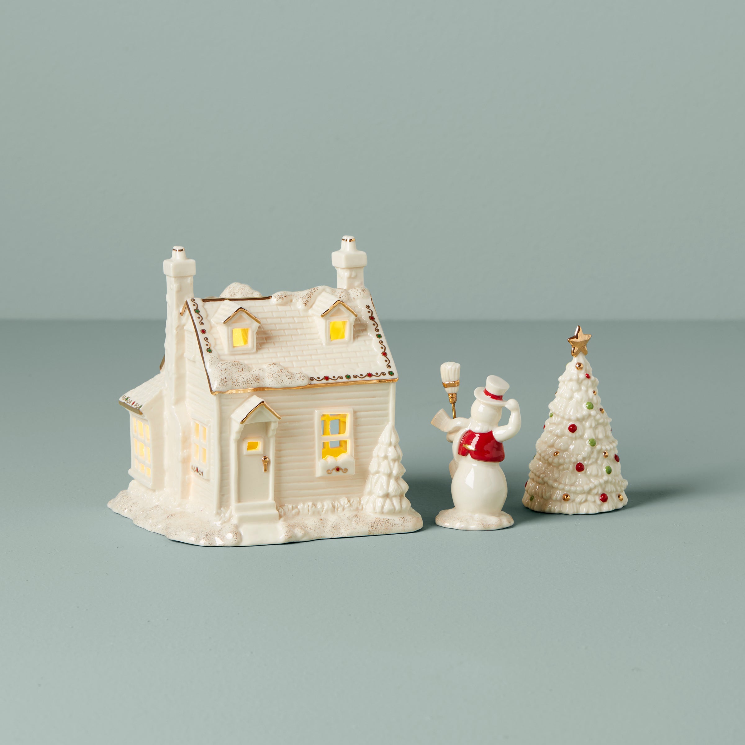 Mistletoe Park 3-Piece Starter Set for Christmas Decorations - Perfect for Holiday Home Decor, Party Supplies & Festive Gift Giving