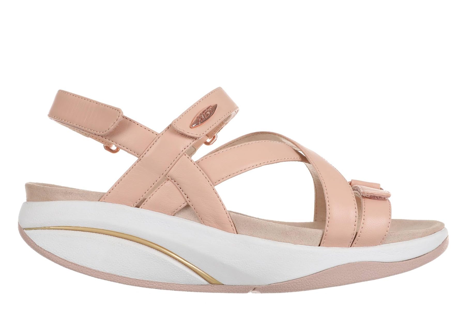 MBT Kiburi Women's Casual Shoes Size 5.5 Pink - Comfortable Walking Shoes for Work, Travel & Everyday Wear