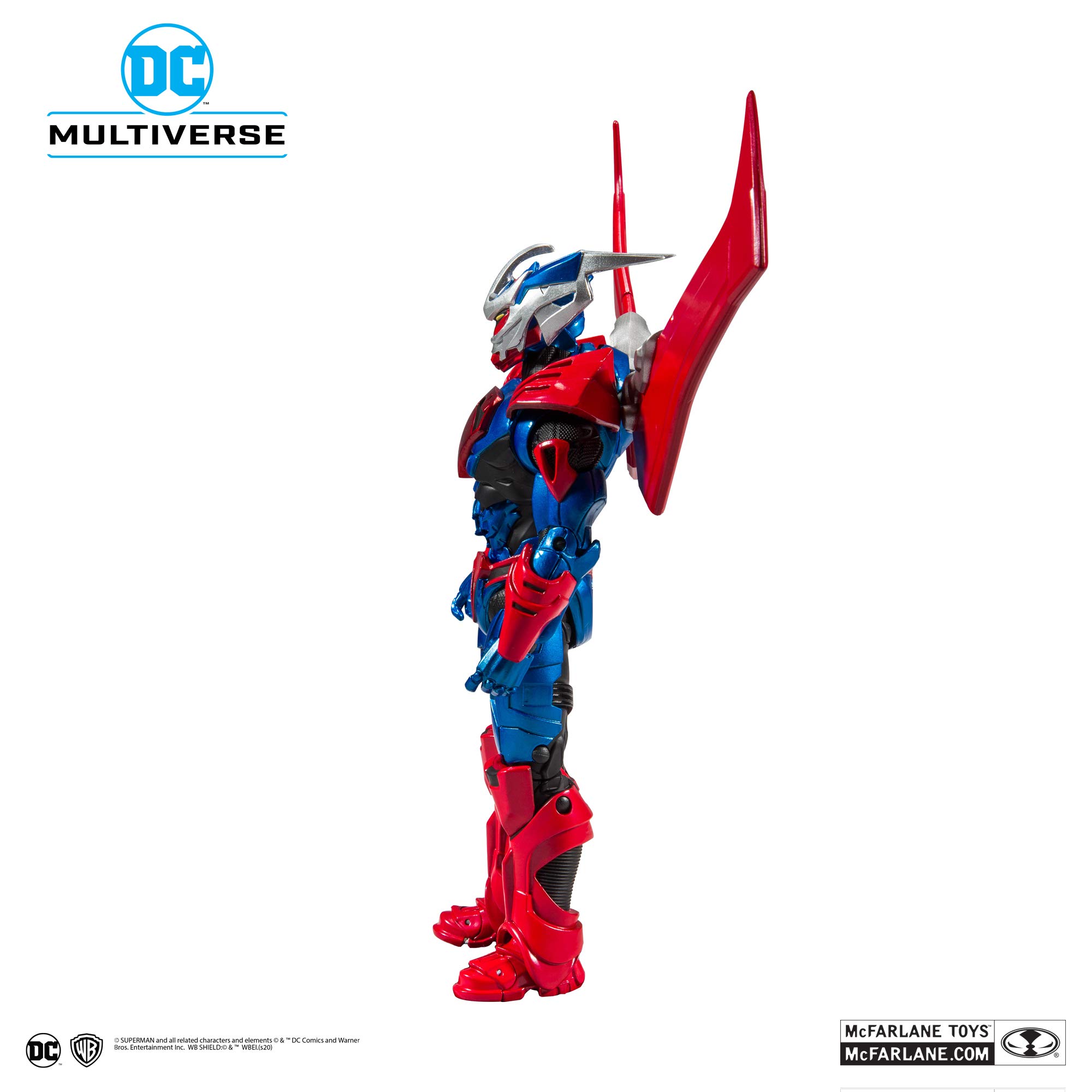 McFarlane Toys DC Multiverse Superman: Unchained Armor Action Figure 7-inch Collectible - Perfect for Display, Gifts & DC Comics Fans