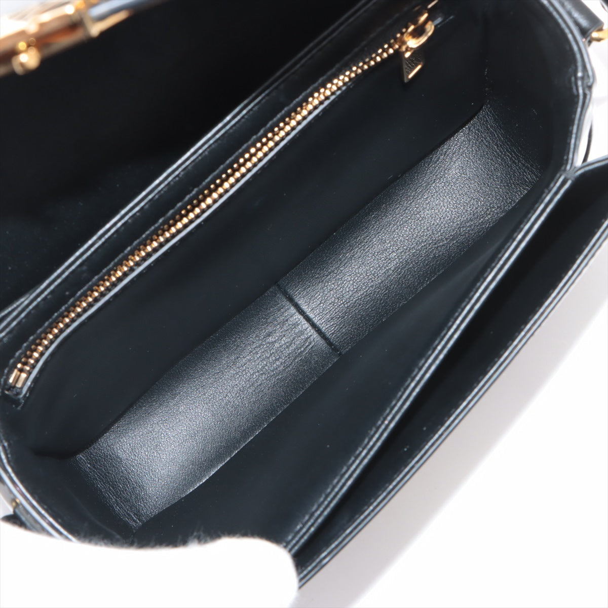 Celine Triomphe Teen Black Leather Crossbody Bag for Women | Luxury Designer Shoulder Purse | Perfect for Date Night, Travel & Everyday Use