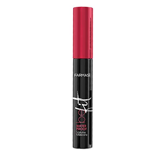 Waterproof & Sweatproof Mascara - Be Fit Never Give Up Lash by FARMASI | Smudge-Proof, Long-Lasting Volumizing Mascara for Bold Lashes | Perfect for Gym, Swimming & Everyday Wear