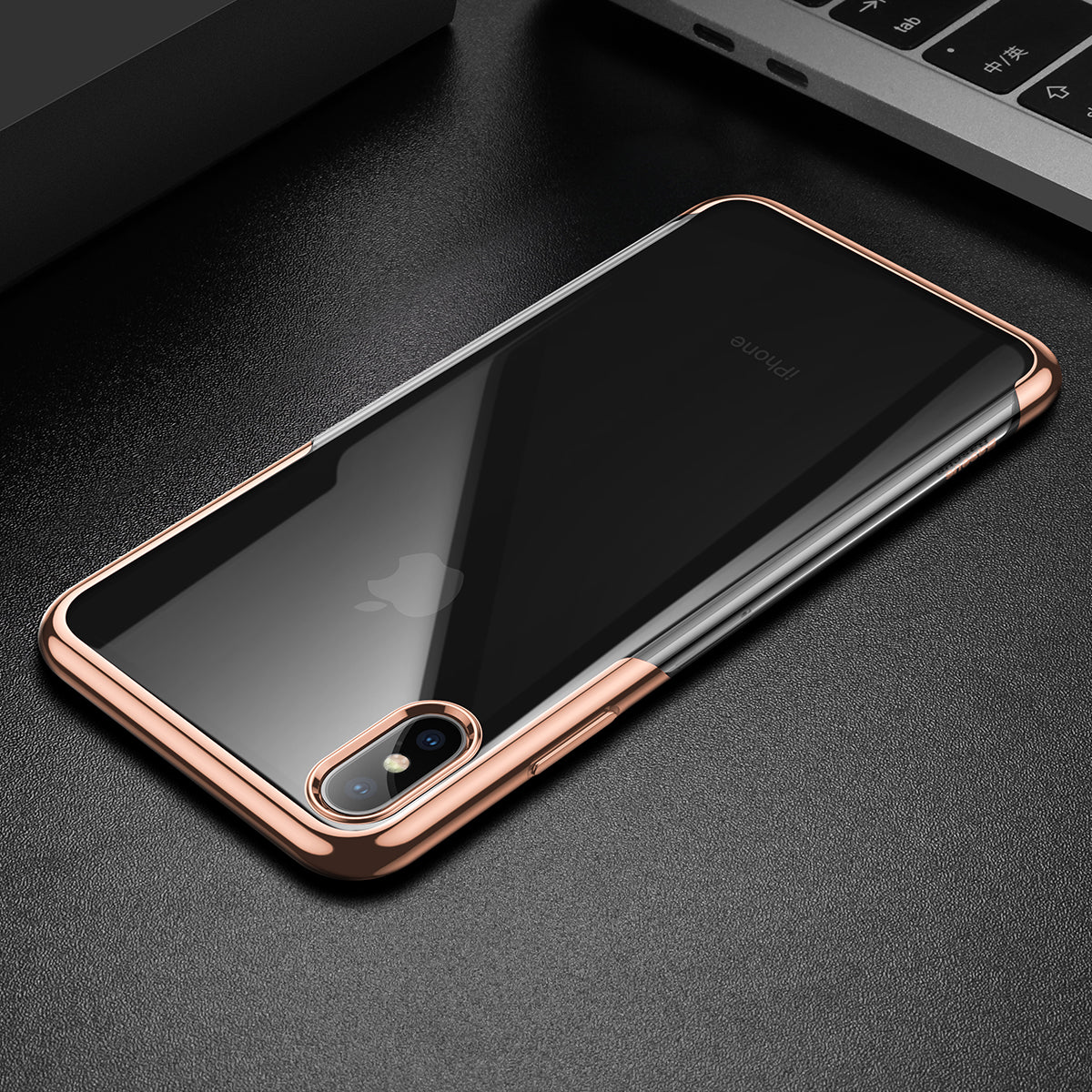 Baseus Premium Electroplating Case for iPhone XS Max - Slim Protective Phone Cover with Shock Absorption, Perfect for Daily Use, Travel & Outdoor Activities