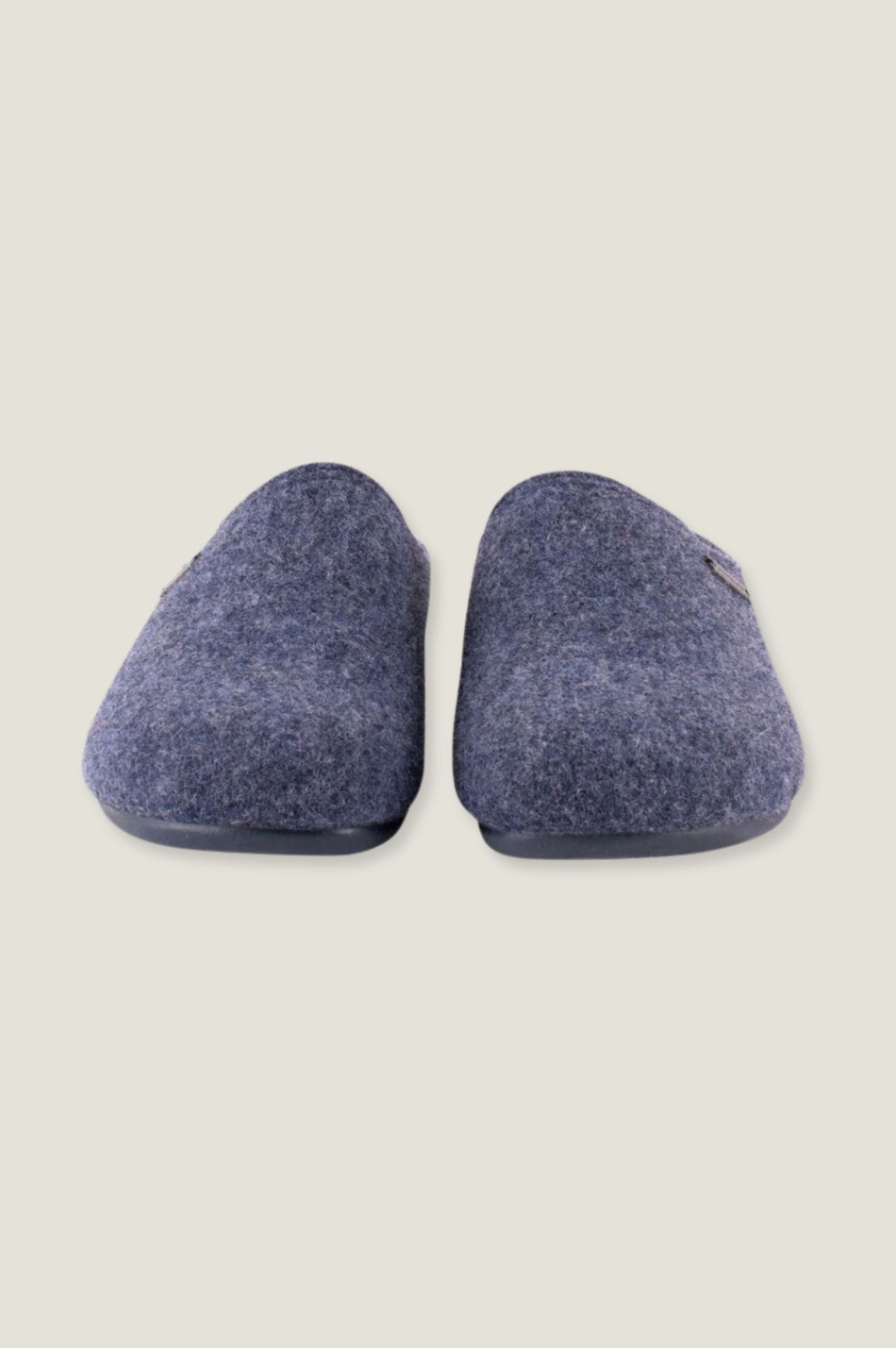 Jon Slipper - Comfortable Navy Blue House Slippers for Men & Women - Perfect for Indoor Relaxation, Lounging & Spa Days