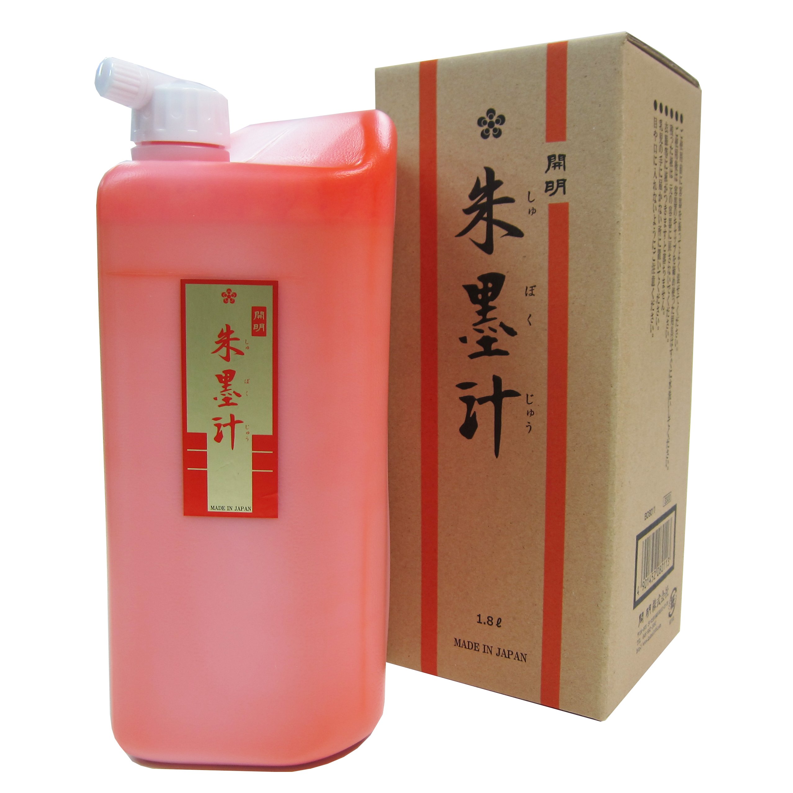 Premium Red Ink Juice 1.8L (60.9oz) - High-Quality Printer Refill for HP, Canon, Epson - Ideal for Office, School & Home Printing Projects