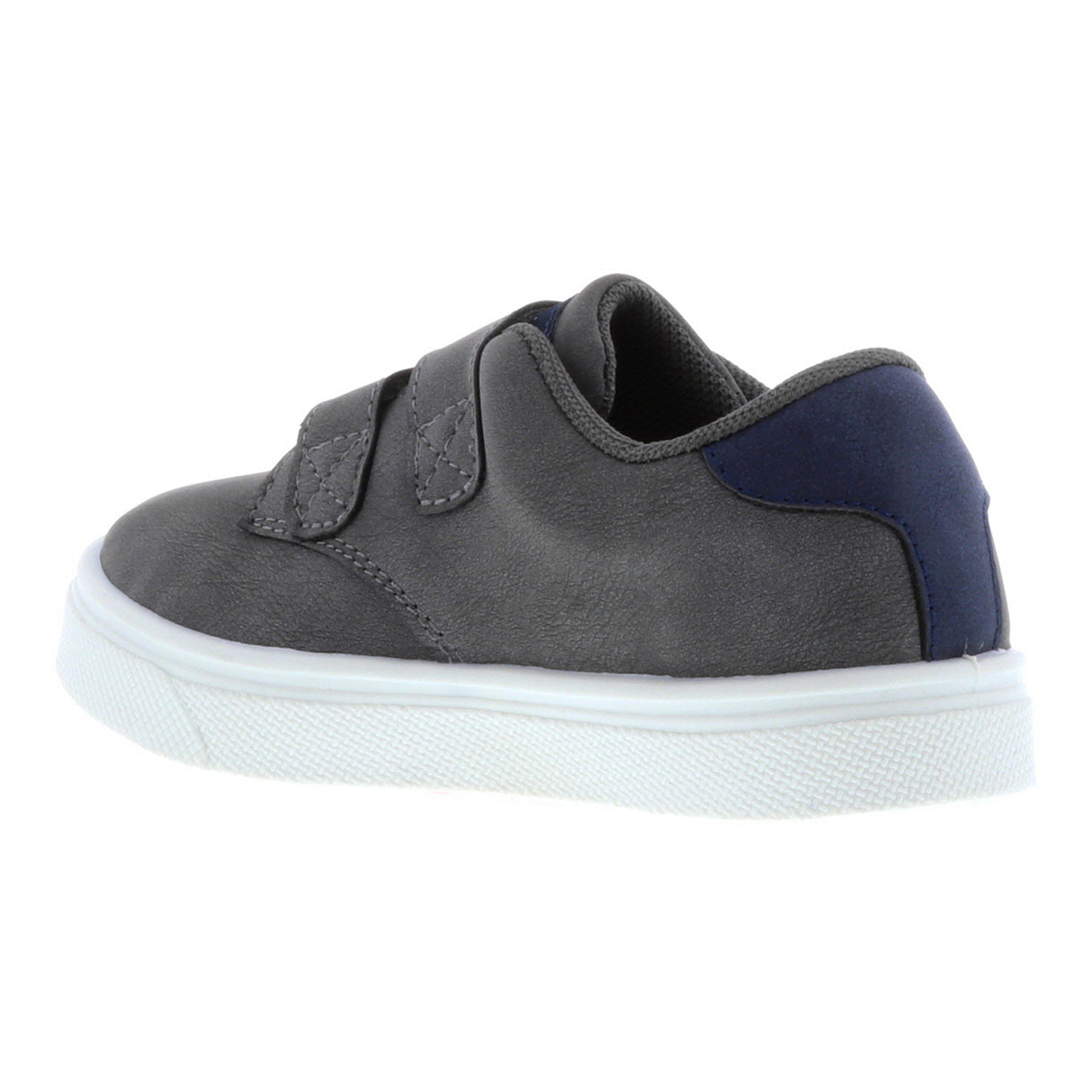 Men's Jack Low Profile Sneakers - Charcoal PU Leather Casual Shoes for Walking, Running & Everyday Wear