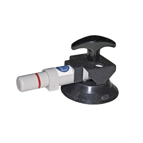 3 Hand Cup with T Handle - Non-Slip Grip for Flat & Curved Surfaces - Perfect for Auto Detailing, Tile Cleaning & Surface Polishing