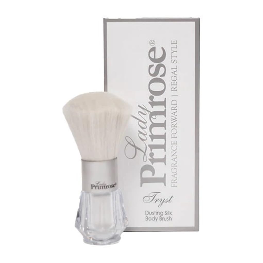 Tryst Deluxe Body Brush with Dusting Silk - Exfoliating & Massaging Dry Brush for Skin Care, Lymphatic Drainage & Cellulite Reduction - Perfect for Spa, Home Use & Self-Care Routine