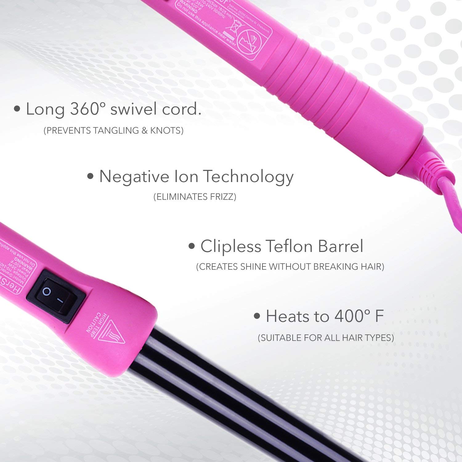 Herstyler Grande Pink 1.25
