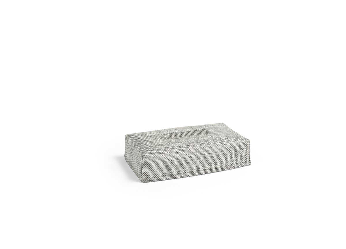 FOH Rectangle Tissue Box Cover - Set of 4 | Decorative Tissue Holder for Home, Office & Bathroom | Modern Home Decor Accessory for Living Room, Bedroom & Guest Room