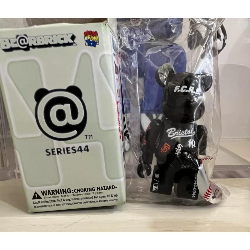 Bearbrick Series 44 SUPER Secret MLB F.C.R.B. 100% Collectible Vinyl Art Toy - Rare Limited Edition Figure for Display & Collection - Perfect for Home Decor, Office Display, and Anime Fans Gift